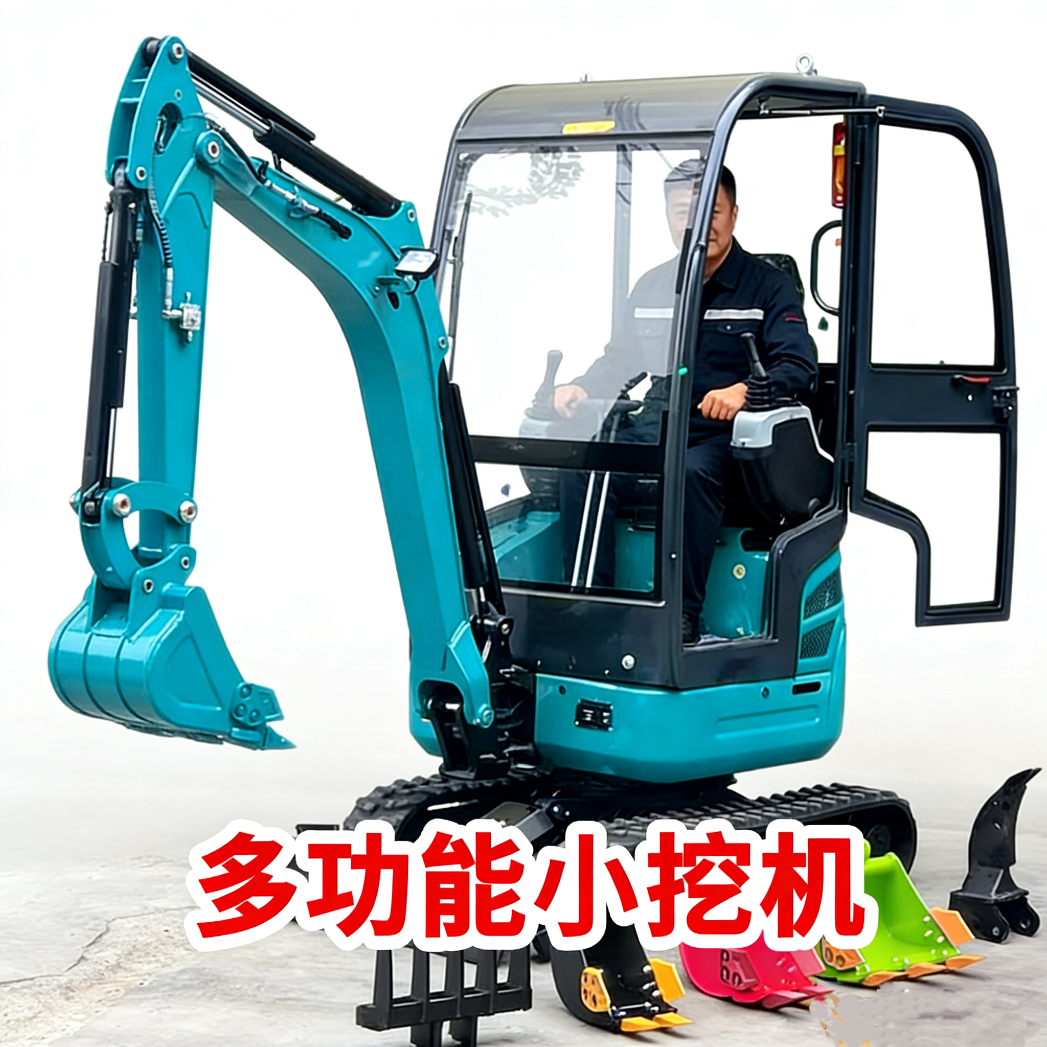 Small Excavator (Model: 08-35) - 图片 2